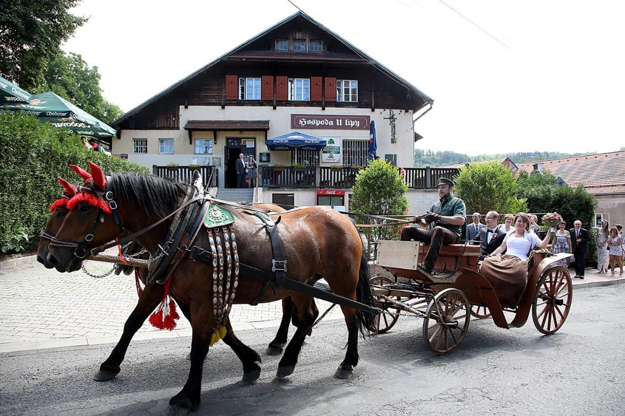 Hospoda U Lipy Hotel Ostrov  Exterior foto